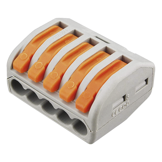 Conector Compacto para 1 Cable de Entrada 4 Cables de Salida / Cables Compatibles 12AWG-28AWG