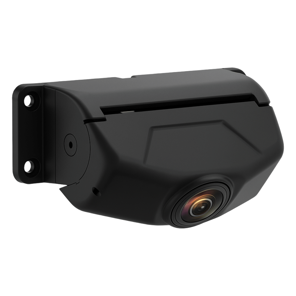Cámara BSD Monocanal / Detección de Peatones 1080P / Ángulo 175° / IP69K / AHD-CVBS-IPC / GPS-Velocidad-Direccionales / -40°C a +70°C