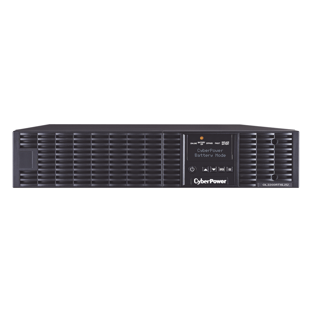 UPS de 2200 VA/1800 W, Online Doble Conversión, Entrada 120 Vca NEMA 5-20P, Onda Senoidal Pura, Rack o Torre de 2 UR, Con 6 NEMA 5-20R y 1 NEMA L5-20R