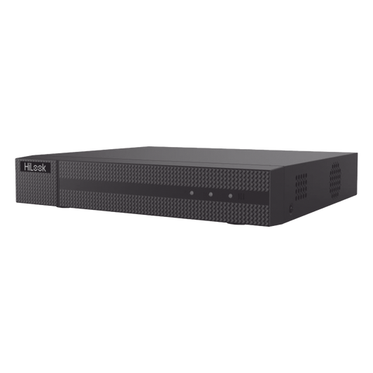 [Audio Bidireccional] DVR 4 Canales TurboHD + 1 Canal IP / 2 Megapixel (1080p) Lite / Acusense Lite (Evita Falsas Alarmas) / Audio por Coaxitron / 1 Bahia de Disco Duro / H.265+ / Salida de Vídeo Full HD