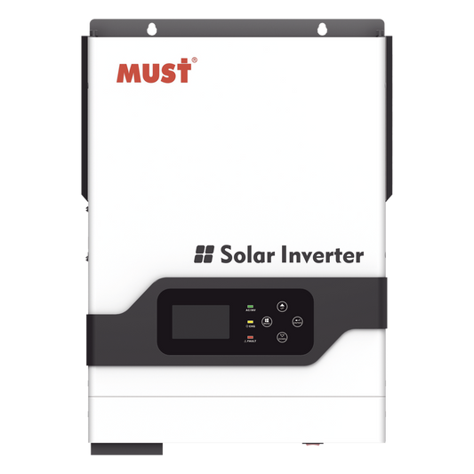 Inversor / Cargador de 2 KW para Sistemas Tipo Isla a 24Vcd / 120Vca, Onda Sinusoidal Pura con Controlador MPPT