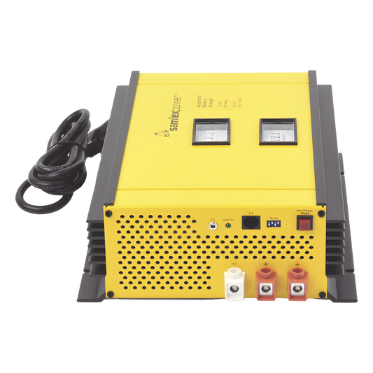 Cargador de Baterías de Plomo Ácido 12 Volts, 50 A / Bancos de 450 a 550 Ah
