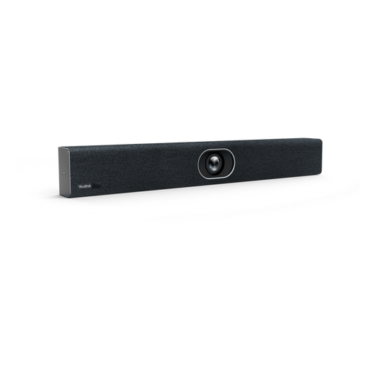 Barra de Videoconferencia Yealink UVC 40 E2 para Salas Pequeñas con IA Avanzada y Seguimiento Automático de Orador