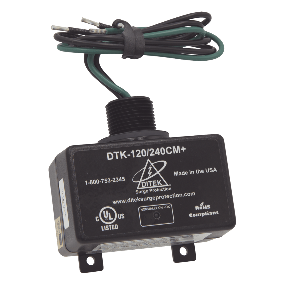 Dispositivo de Protección contra Sobretensiones de Fase Dividida de 120/240 VCA, Recomendado para Climas, Motores, Iluminación.
