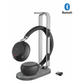 Diadema Inalambrica BH76 Plus With Charging Stand UC Black USB C/A de Yealink con ANC Híbrida y Estación de Carga Premium