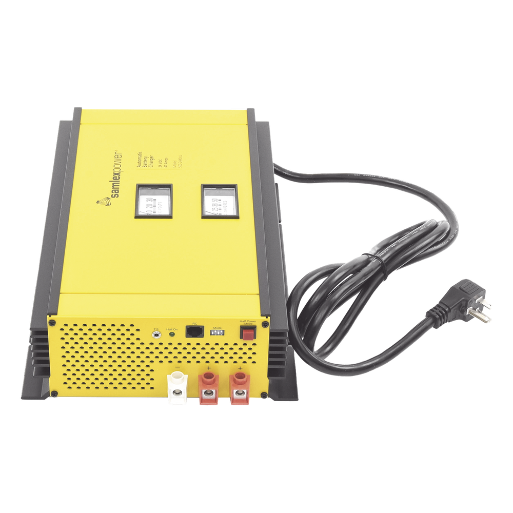Cargador de Baterías de Plomo Ácido 24 Volts, 40 A / Bancos de 350 a 450 Ah