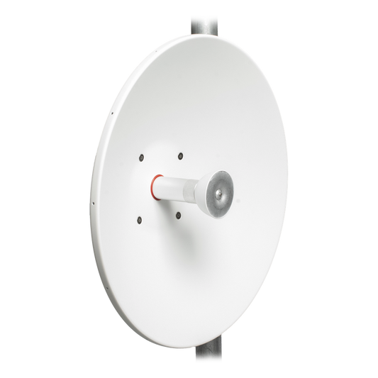 Antena UltraDish Direccional de 29 dBi de Ganancia / 2x2 / Rango de Frecuencia Extendido: 4900 - 7125 MHz / Lista para Adaptadores Twistport / Protección IP65