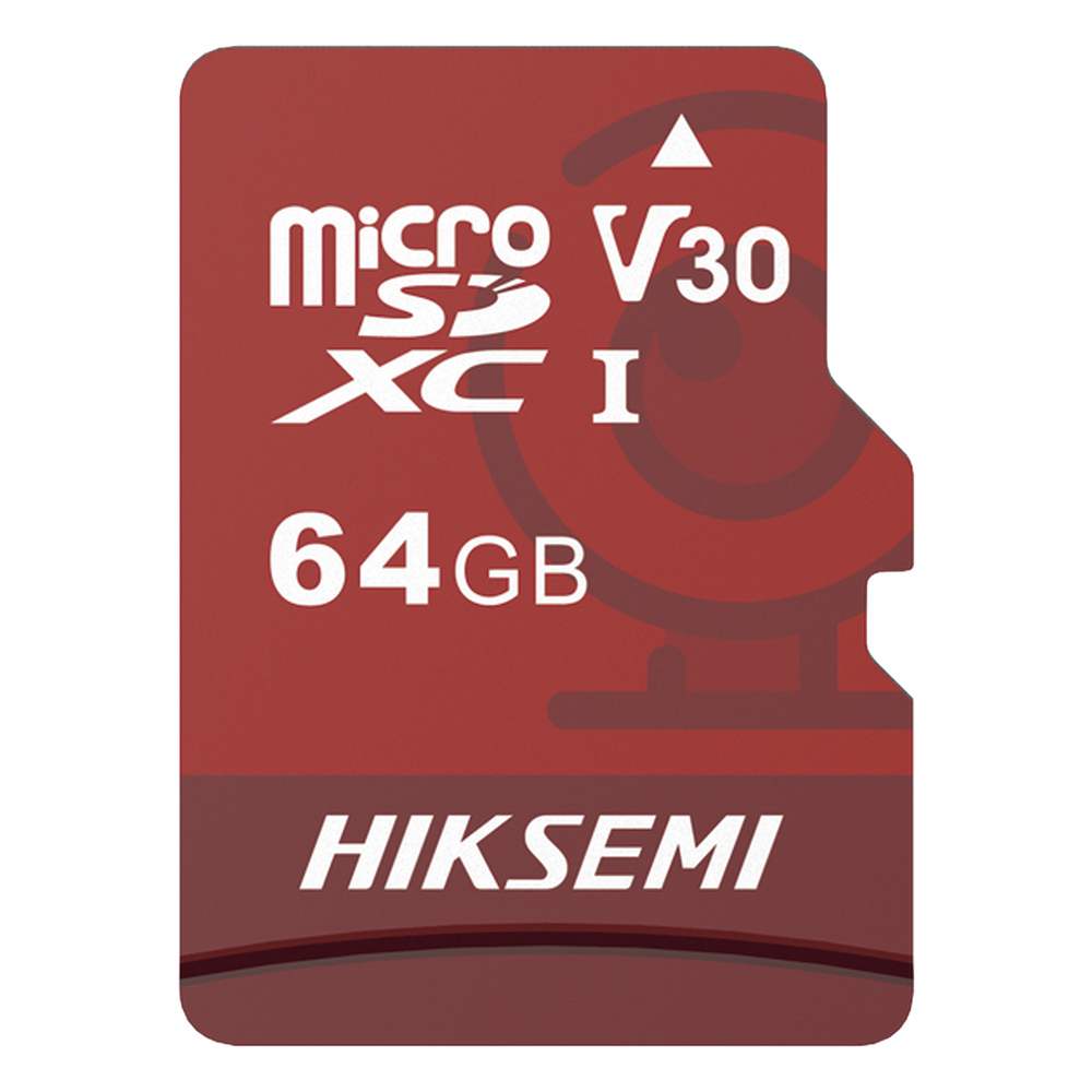 MicroSD HIKSEMI NEO Plus / 64 GB / 95 MB/s Lectura / 40 MB/s Escritura / Clase 10 U3 / TLC NAND / Especializada Para Videovigilancia 24/7