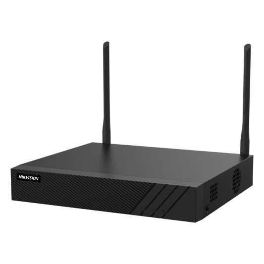 NVR 8 Megapixel (4K) / 8 canales IP / 1 Bahía de Disco Duro / 2 Antenas Wi-Fi / Salida de Vídeo 4K / ACUSENSE