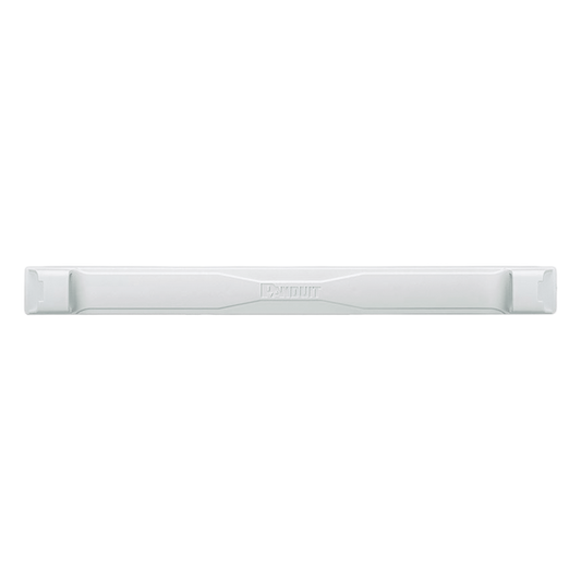 Tapa Ciega Estándar de 19in, Compatible con Racks con Rieles de Orificio Cuadrado, Instalación sin Herramienta, Plano, 1 UR, Color Blanco