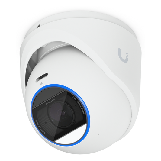 UniFi Protect G6 Pro Turret – Cámara 4K PoE+ Antimanipulación y Todo Clima con Motor de IA Multi-TOPS, Zoom Óptico 2.36× y Sensor CMOS 1/1.2