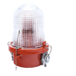 Lámpara de Obstrucción Roja/ Luz Fija Tipo L-810, LED de baja intensidad/ 120 - 240 Vca/ Luz Infraroja