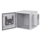 Gabinete Industrial ProTek de 19 UR de 922 x 600 x 614 mm Puerta Sólida Con Aire Acondicionado de 800 BTU / Protección NEMA Tipo 4/12; IP66, Fabricado en Acero Color Gris Claro