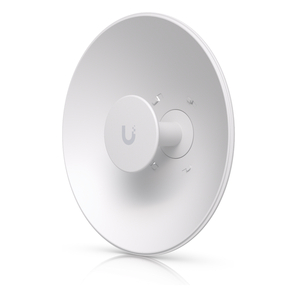 UISP Dish Mini – Antena Direccional Tipo Plato de 26 dBi de Ganancia, Banda de Frecuencia de 5150 a 6875 MHz