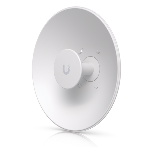 UISP Dish Mini – Antena Direccional Tipo Plato de 26 dBi de Ganancia, Banda de Frecuencia de 5150 a 6875 MHz