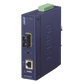 Convertidor de Medios Industrial PoE+ 1000BASE-LX a 10/100/1000BASE-T 802.3at (SC,SM) -20 km