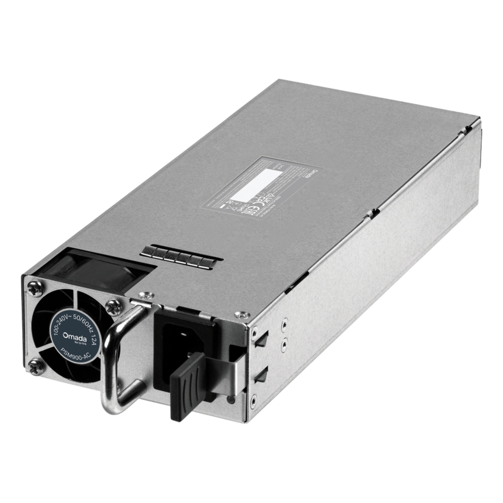 Fuente de Alimentación AC 900W / 53.5 VDC / 16.5A / Hot-Swappable / Protección Sobretensión ±6 kV / Compatible Omada