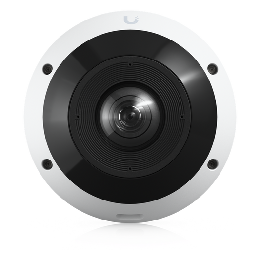 UniFi G6 Pro 360 – Cámara Panorámica 12 MP PoE, Resistente a la Intemperie y Antivandálica con Cobertura de 360°, Zoom, Giro e Inclinación Digitales, y Visión Infrarroja Inteligente
