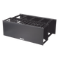 Organizador de Cables Horizontal NetManager de Alta Densidad, Doble (Frontal y Posterior), Para Rack de 19in, 4UR