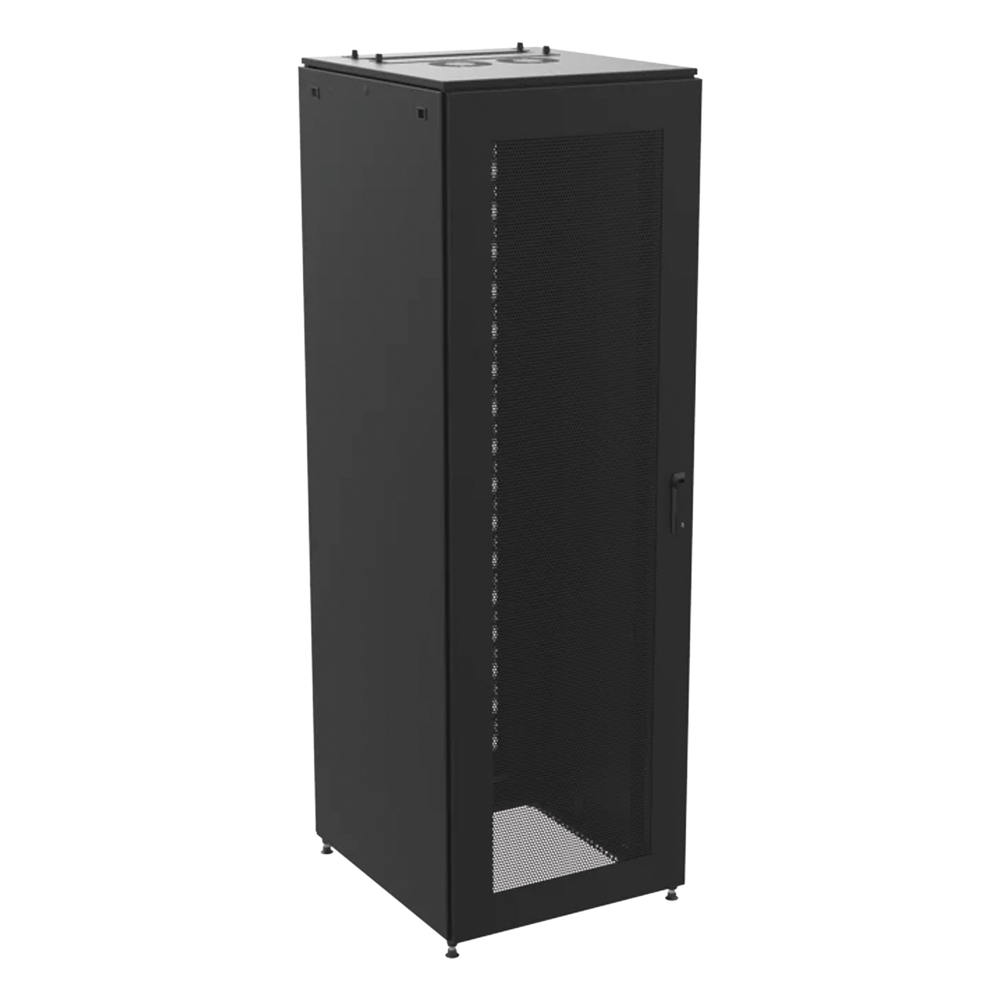 Gabinete de Telecomunicaciones ProLine S1, 600 mm de Ancho, 1000 mm de Profundidad, 45 UR, Color Negro