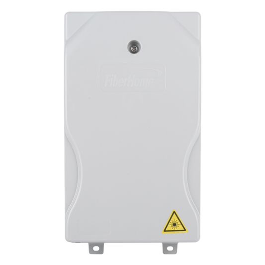 Caja Terminal de Fibra Óptica para Instalación en Interior, Montaje en Pared, 8 Acopladores SC/APC Monomodo, Hasta 24 Empalmes