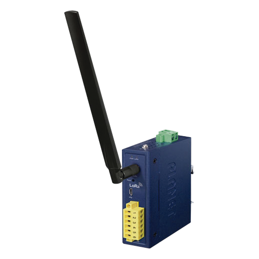 (LoRa) Controlador de nodo industrial IP30, Dos Interfaces de Entrada y Salida Digital,Soporta Protocolo LoRaWAN Clase C,
