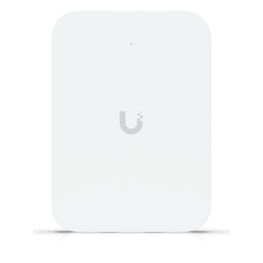 U7 In-Wall WiFi 7 Doble Banda para Interiores, con Cobertura de hasta 115 m², Capacidad para 200 Usuarios y Diseño Optimizado para Entornos de Hospitalidad