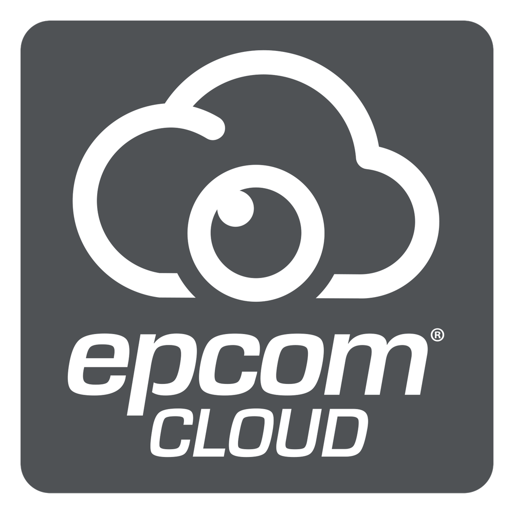 Suscripción Anual Epcom Cloud / Grabación en la nube para 1 canal de video a 2MP con 60 días de retención / Grabación por detección de movimiento