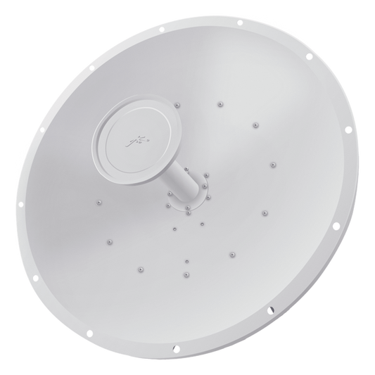 Antena Direccional RocketDish airMAX, ideal para enlaces Punto a Punto (PtP), frecuencia 5 GHz (4.9 - 5.8 GHz) de 30 dBi