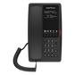 Teléfono IP Hotelero / 2 Líneas SIP / 5 Teclas Programables / Puerto USB-A de Carga / PoE 802.3af / Ethernet 10/100 / Audio HD Manos Libres