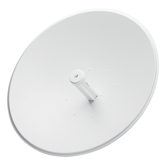 PowerBeam airMAX AC hasta 450 Mbps, frecuencia 5 GHz (5150 - 5875 MHz) con antena tipo plato de 29 dBi