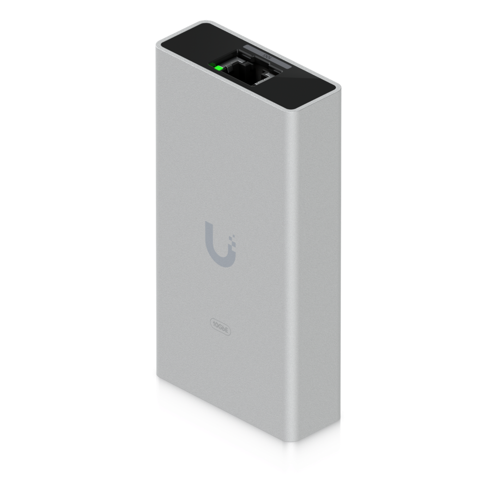 Adaptador USB-C a Ethernet 10 GbE Plug-and-Play que Permite Conectividad de Alta Velocidad en Equipos Compatibles con USB4 / Thunderbolt, Ideal para Entornos Profesionales de Red