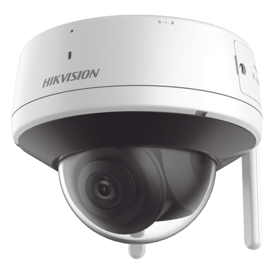 [Stand Alone] Domo IP 4 Megapixel / Lente 2.8 mm / 30 mts IR / Exterior IP66 / Wi-Fi / ACUSENSE Lite / dWDR  / H.265+ / Micrófono y Bocina Interconstruido / Micro SD / Se Conecta Directo a la App de Hik-Connect