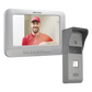 Kit de Videoportero Analógico con Pantalla LCD a Color de 7" / Frente de Calle para Exterior IP65 / Salida de Relevador