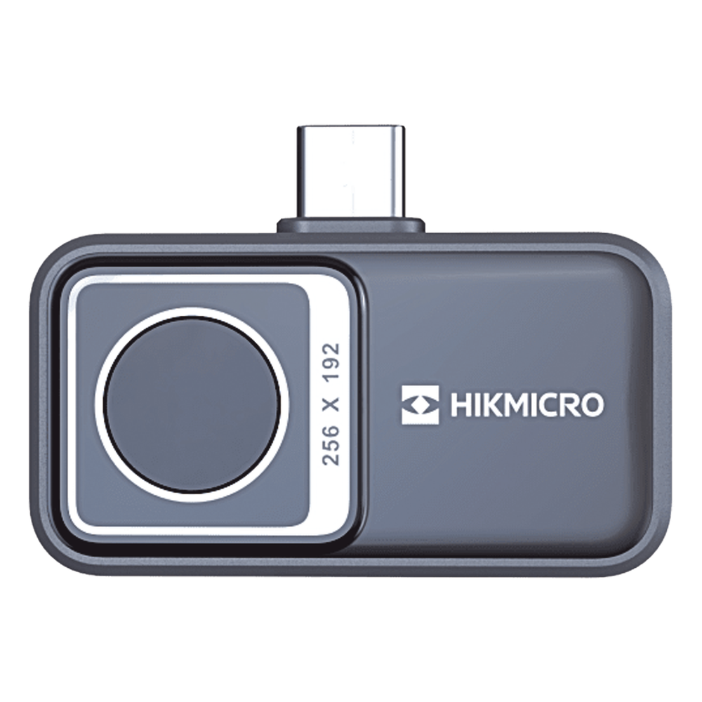 Mini2 V2 - Cámara Termográfica para Smartphone / Resolución IR 256 x 192 (49,152 píxeles) / SuperIR / Rango de -20°C a 400°C / Precisión ±2°C o ±2% / Compatible iOS (Lightning & USB-C) y And