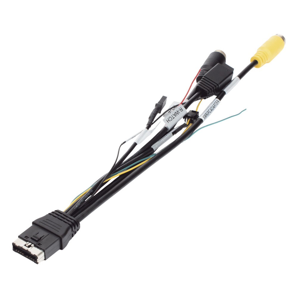 Cable adaptador / posibilita la inclusión de un canal IP, incorpora salida de video conector tipo aviación 4 pines y datos RS485 / compatible con modelo XMR406NAHD