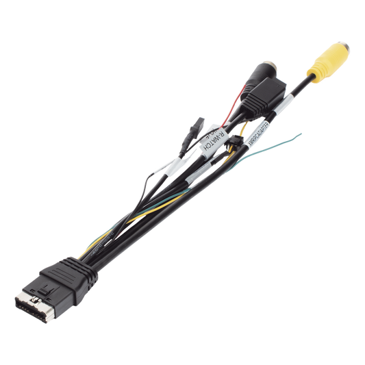 Cable adaptador / posibilita la inclusión de un canal IP, incorpora salida de video conector tipo aviación 4 pines y datos RS485 / compatible con modelo XMR406NAHD