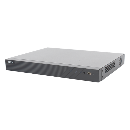 DVR 32 Canales TurboHD + 8 Canales IP / 5 Megapixel Lite - 3K Lite / Acusense (Evita Falsas Alarmas) / Audio Bidireccional / 2 Bahías de Disco Duro / H.265+ / Salida de Video en Full HD