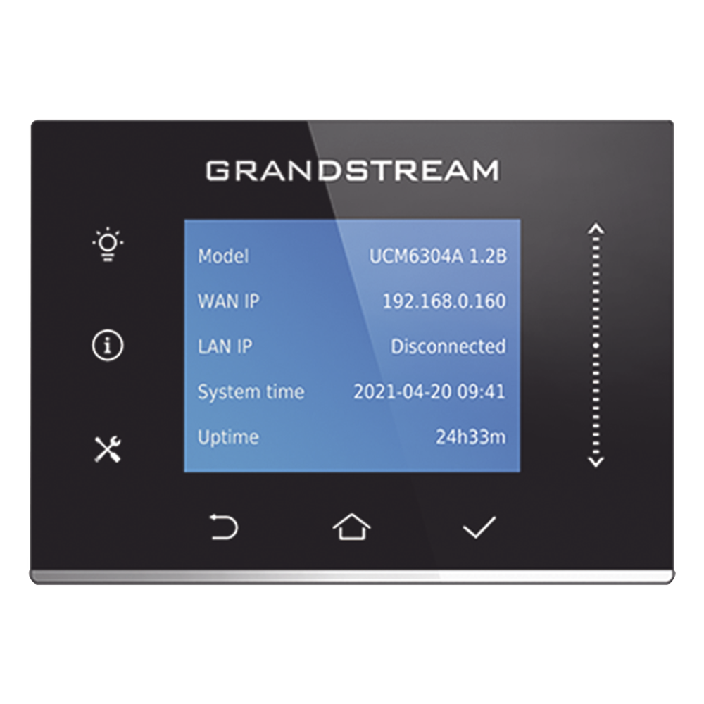 Conmutador IP-PBX para hasta 1000 usuarios y 150 llamadas simultaneas, 4FXO, 4FXS, solución para PyMEs