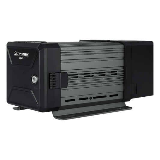 DVR Móvil / Multiplataforma / 8 Canales AHD  / 8 Canales IP / Almacenamiento en HDD / H.265 / Soporta 4G / WiFi / GPS