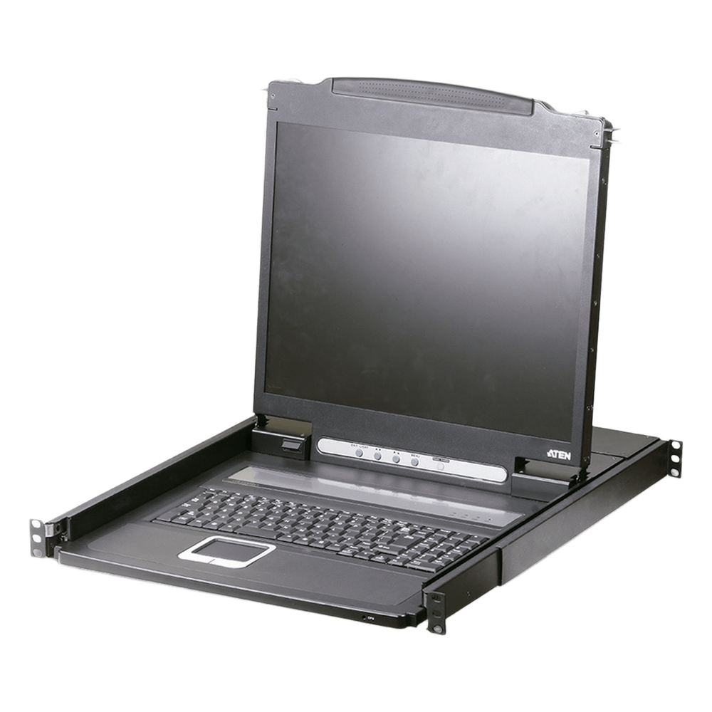 Consola LCD VGA PS/2 de 19 pulgadas con cable (US99KB/USKB/SPKB)/con (EE. UU./UE) ATEN.