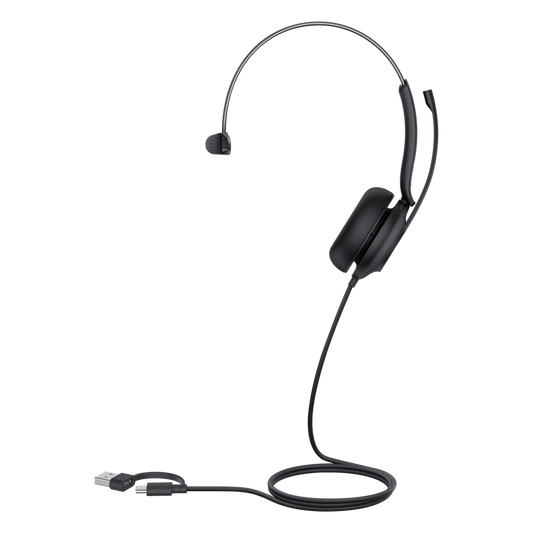 Diadema Profesional UH35 Mono de Yealink con USB-C/A y Audio HD