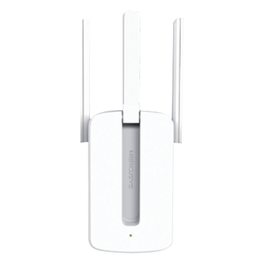 Repetidor / Extensor de Cobertura WiFi N / MU-MISO / 300 Mbps 2.4 GHz / 3 antenas externas / Botón WPS
