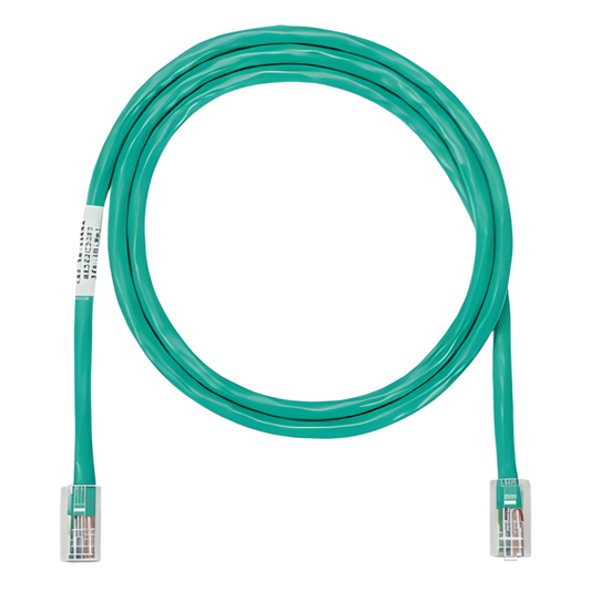 Cable de Parcheo UTP Categoría 5e, con Plug Modular en Cada Extremo - 1.5 Metros (4.92 Pies) - Verde