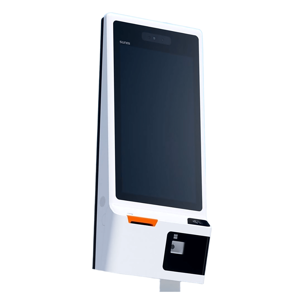Kiosko Inteligente / SUNMI K2 Retail Version / Procesador Octa-core 6nm / RAM 6GB + ROM 128GB / Pantalla 23.8" FHD / NFC EMID/M1/CPU / Escáner de Códigos de Barras / Impresora Térmica Integrada / Modular / Montaje en Piso/Pared
