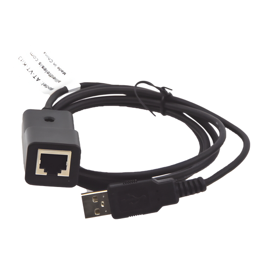 Cable D/Consola USB tipo A macho A RJ45, 1.2 Metros