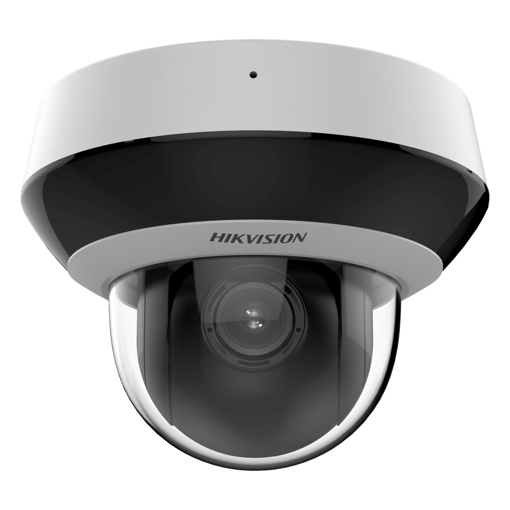 Mini Domo PTZ IP 6 Megapixel / 4X Zoom / Micrófono y Bocina Integrada / ACUSENSE / H.265+ / 20 mts IR EXIR / WDR / PoE / IK10 / IP66 / DarkFighter /  / Micro SD