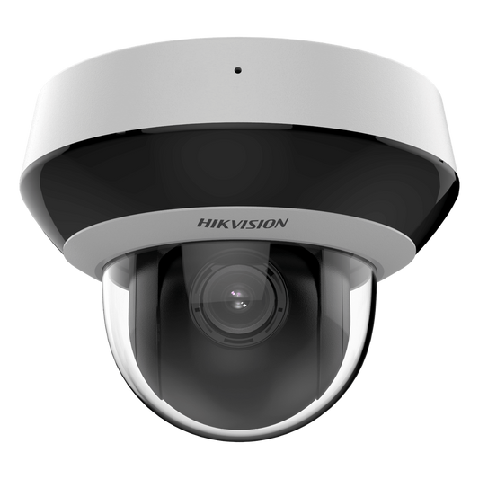 Mini Domo PTZ IP 6 Megapixel / 4X Zoom / Micrófono y Bocina Integrada / ACUSENSE / H.265+ / 20 mts IR EXIR / WDR / PoE / IK10 / IP66 / DarkFighter /  / Micro SD