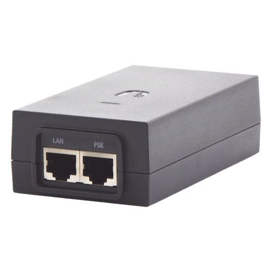 Adaptador PoE Ubiquiti de 50 VDC, 1.2 A puerto Gigabit para equipos airFiber