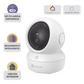 Camara PT 3 Megapixel / Wi-Fi de Doble banda 2.4 / 5 GHz / Vision Nocturna A Color / Detección de Ruidos Fuertes / Seguimiento Inteligente / Deteccion de Humanos / Audio de Dos Vías / MicroSD512GB